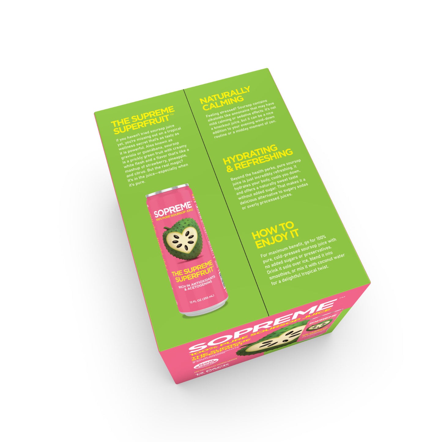 SOPREME soursop juice 12 pack product image